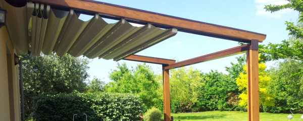 toile pour une pergola